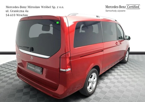 Mercedes-Benz Klasa V cena 289900 przebieg: 18500, rok produkcji 2023 z Wrocław małe 326